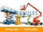 Wynajem podnośnika, podestów ruchomych ładowarki